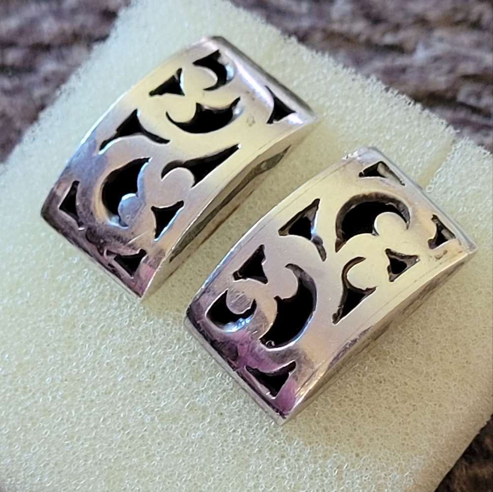Lois Hill Pierced Earrings.
